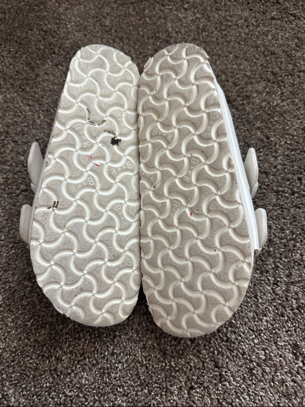 Papillio Birkenstock Arizona Platform Sandals White 37 Boho Coquette - Picture 6 of 6